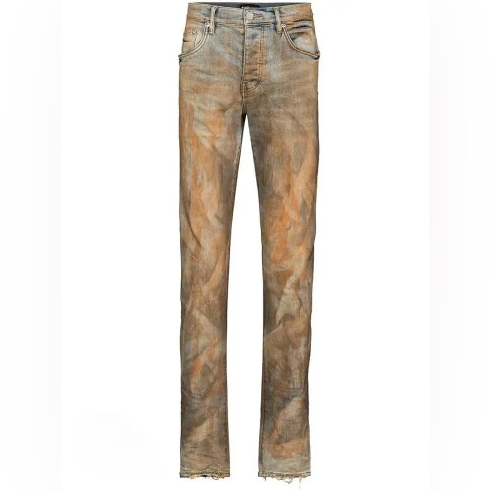 Purple Brand‎ Two-Tone Faded Effect Jeans